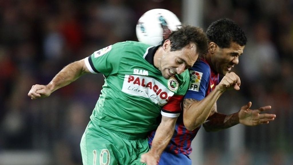 Dani Alves y Pedro Munitis