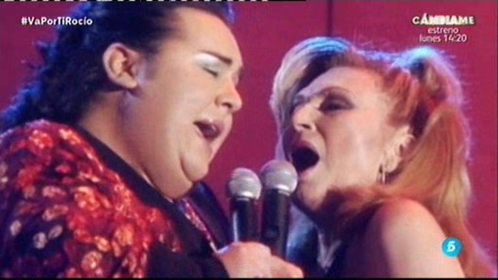Falete y Mercedes Durán cantan juntos el tema de Rocío Jurado, ‘Amor Callado’