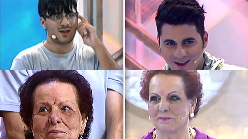 Estilismo 2x1: Luis Alberto y su bisabuela, más felices que nunca en 'Cámbiame'