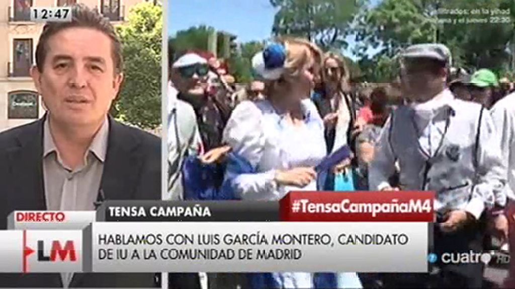 Luis García Montero: “No podemos aceptar que Madrid esté siempre del lado de la corrupción”
