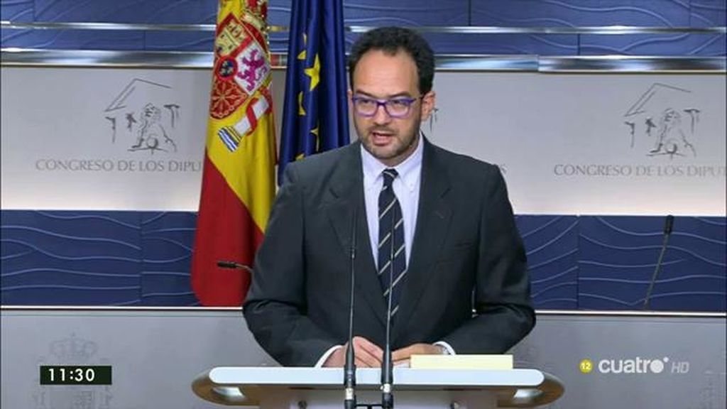 Antonio Hernando: “Lo que hemos constatado es que Iglesias no es de fiar”