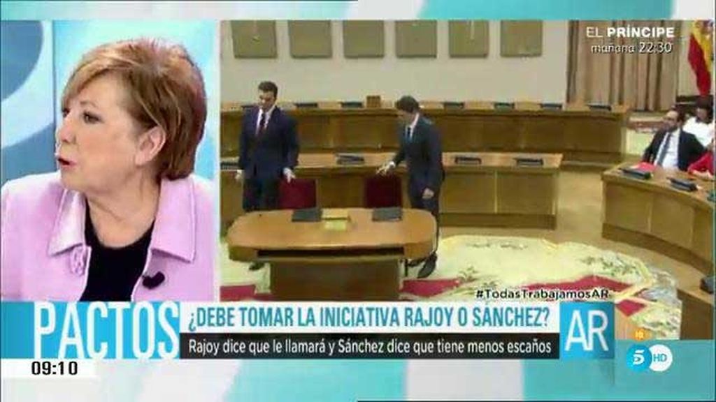 Celia Villalobos: "Una posible investidura de Rajoy pasa por la cesión de muchas cosas"