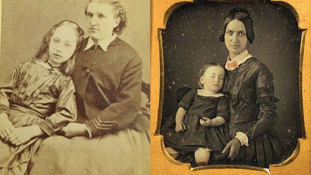 Las fotografías post-mortem, de moda en la época victoriana
