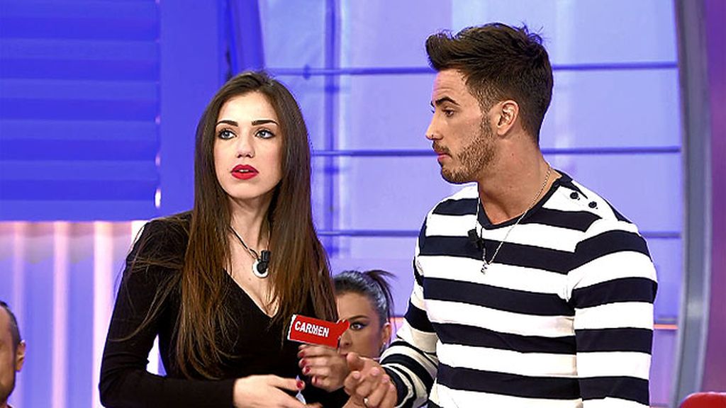Carmen siente que no pinta nada con Iván