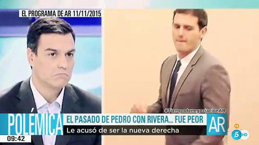 La relación entre Pedro Sánchez y Albert Rivera no siempre ha sido buena