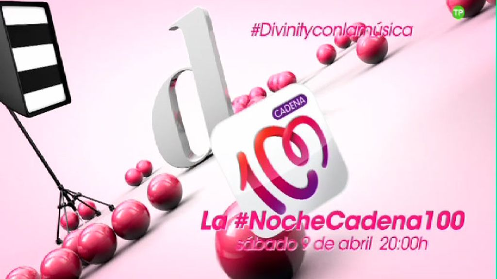 #DivinityConLaMúsica: el sábado 9 de abril es la noche de Cadena 100