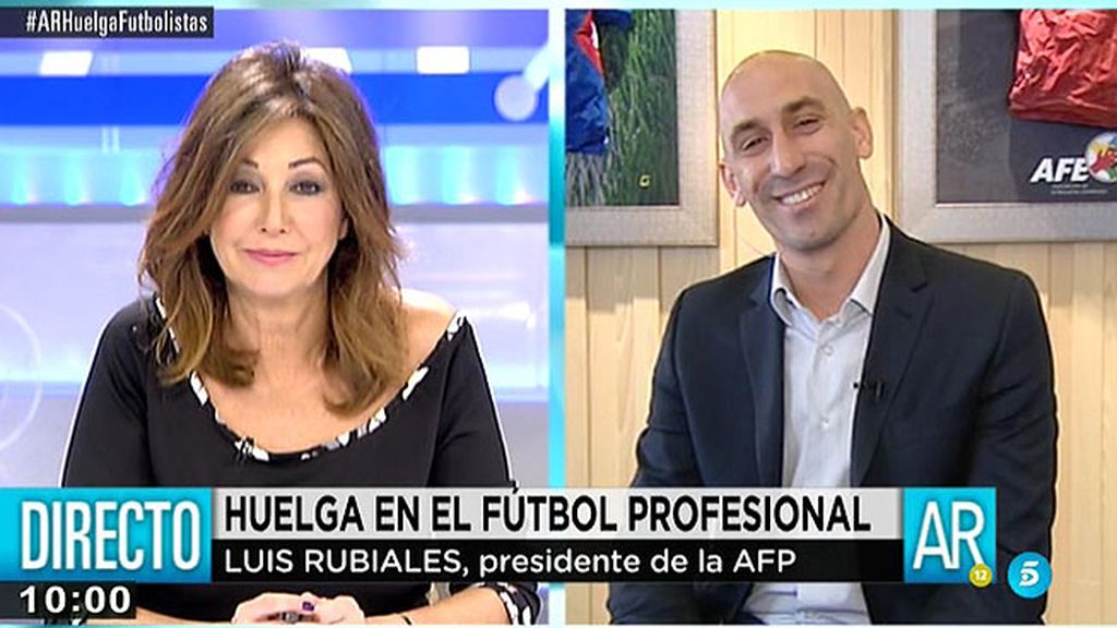 La entrevista íntegra a Luis Rubiales, presidente de la AFE