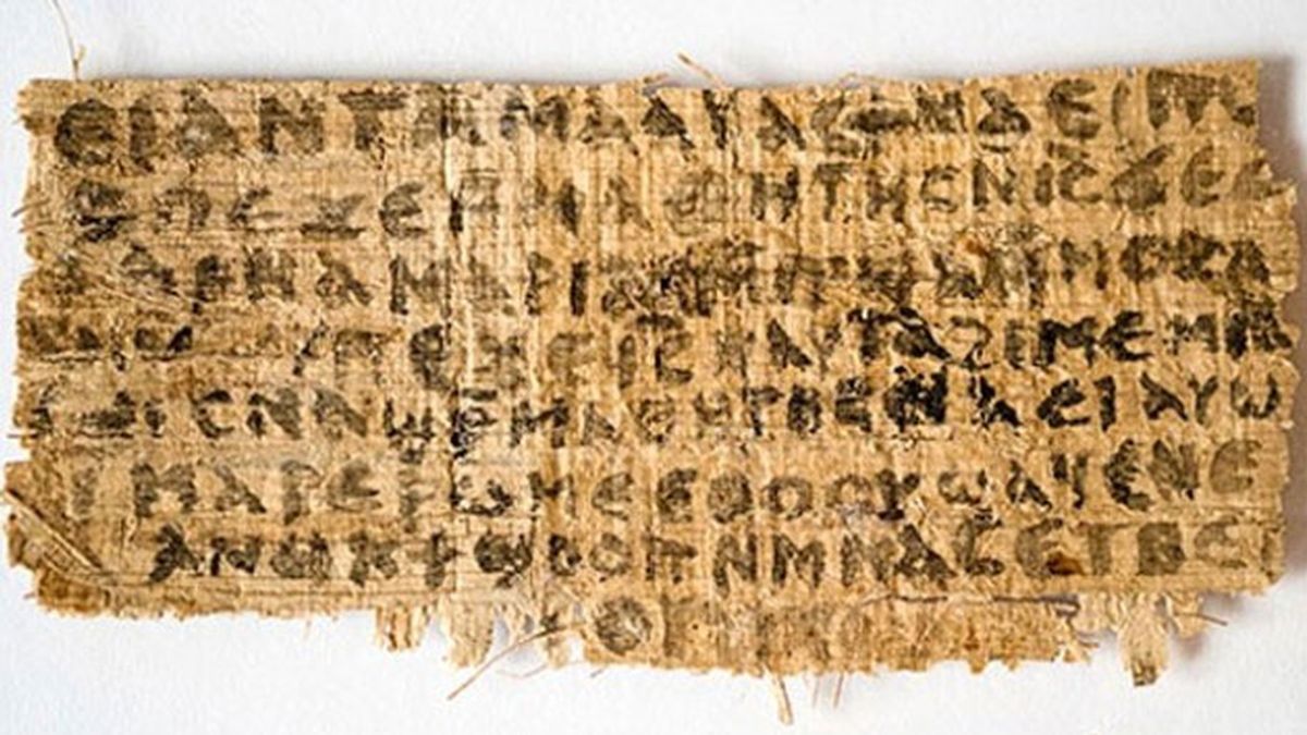 papiro, jesucristo, esposa, jesús, descubrimiento