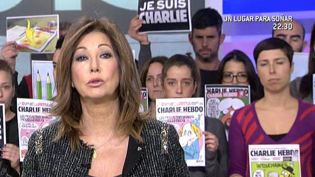 'El programa de Ana Rosa', con 'Charlie Hebdo'