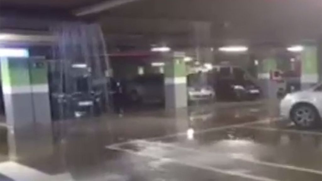 Graves inundaciones en Gran Canaria por las fuertes lluvias