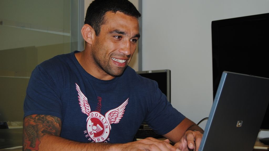Fabricio Werdum visita Madrid