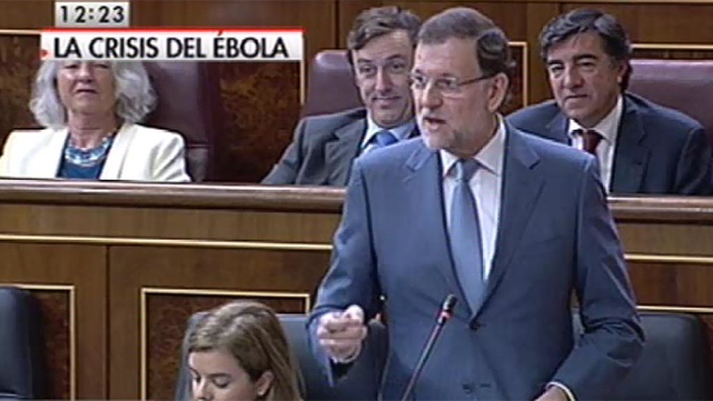 Mariano Rajoy, sobre el ébola: “El problema está encauzado”