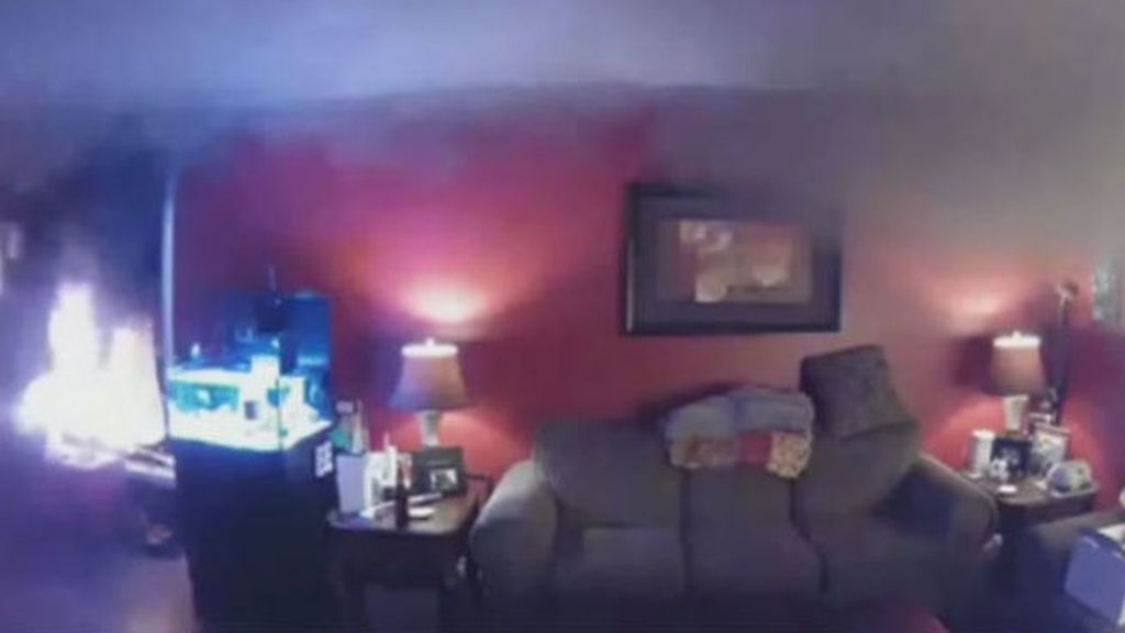 Ve en el móvil el incendio de su propia casa en la catástrofe de Fort McMurray