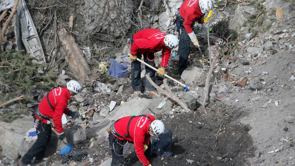 Un portavoz de la Gendarmería confirma que la búsqueda de restos concluirá en 24 horas