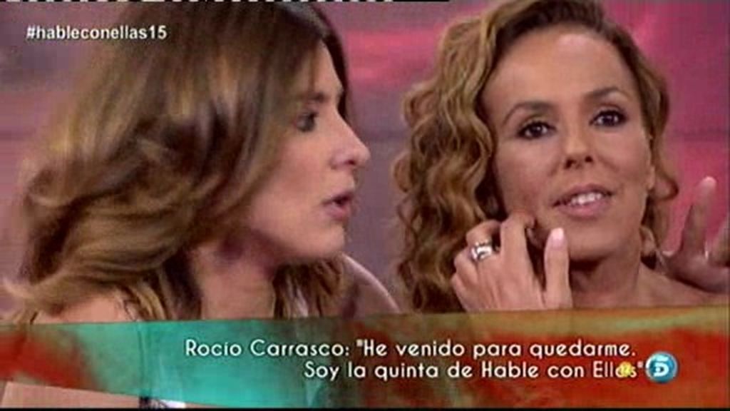 Rocío Carrasco: "He vuelto para quedarme"