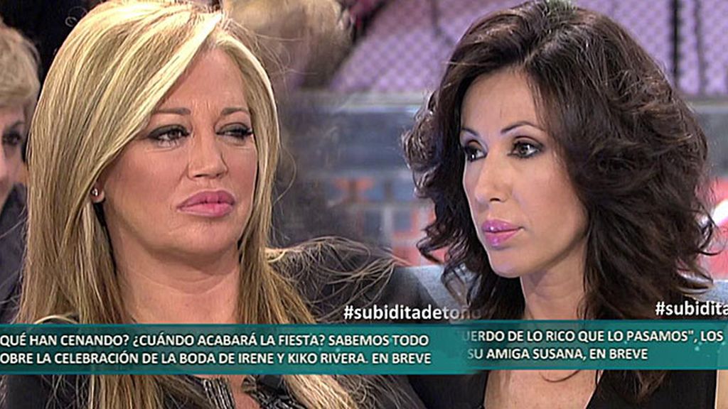 Susana: "Estoy convencida de que Toño Sanchís le ha robado dinero a Belén"