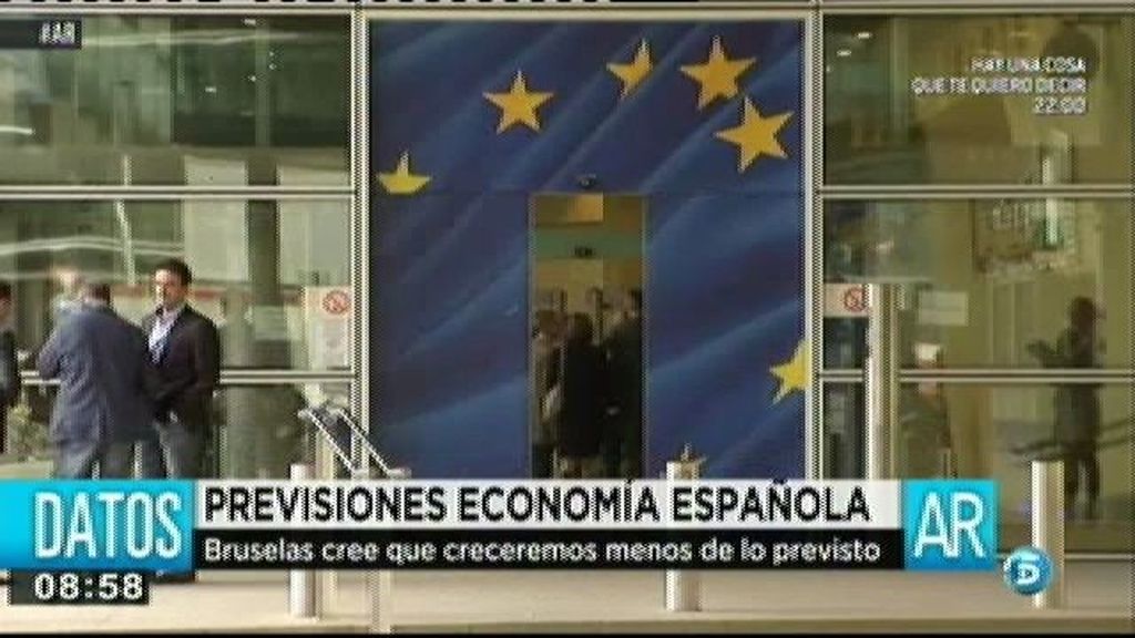 Las previsiones económicas de Europa para España mucho peores que las del gobierno