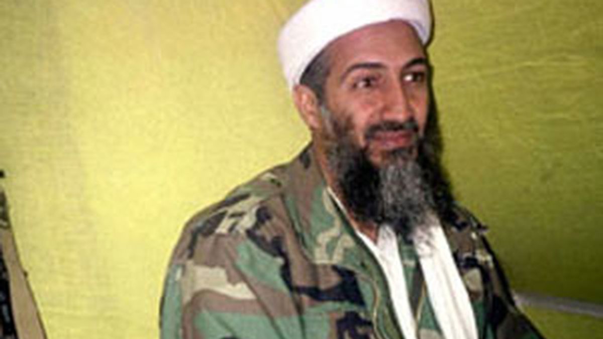 Líder de Al Qaeda, Osama Bin Laden.