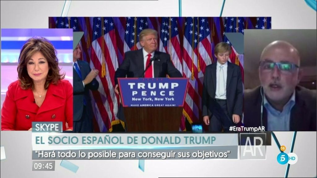 Socio español de Trump: "No veo riesgo en las empresas españolas en EEUU"