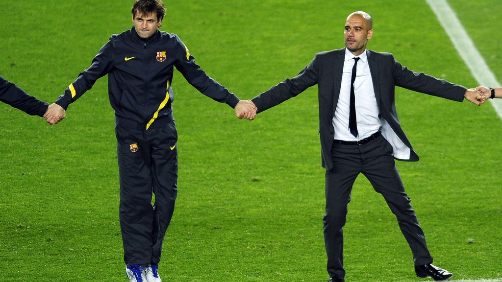 Emotiva despedia de Pep Guardiola