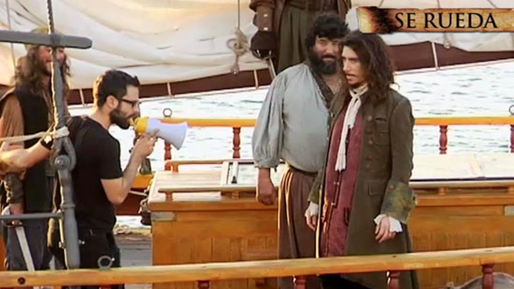 El making of de Piratas, en fotos