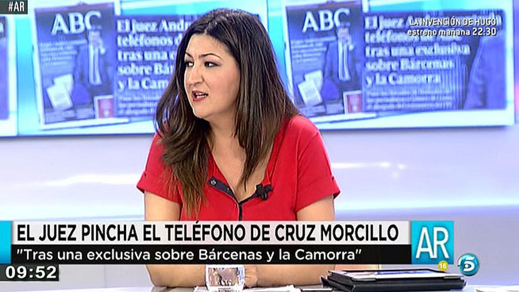 El juez pincha el teléfono de Cruz Morcillo tras una exclusiva sobre Bárcenas y la Camorra