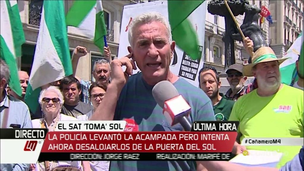 Cañamero: “Vamos a continuar en huelga de hambre porque Andrés Bódalo es inocente”