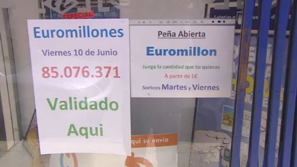 Más de 85 millones de euros para el ganador del Euromillón en Coslada, en Madrid