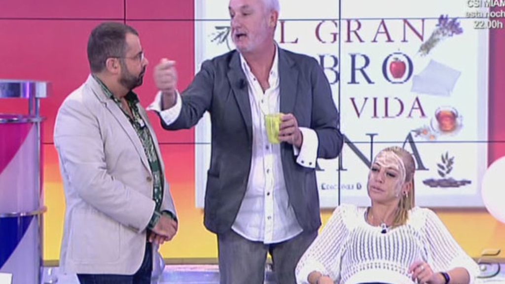 La sesión de belleza de Belén Esteban