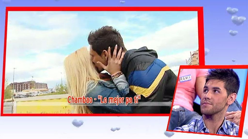 Con ganas de besarse