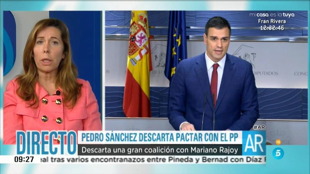 S. Camacho: "Sánchez está bloqueando la gobernabilidad de España en el futuro"