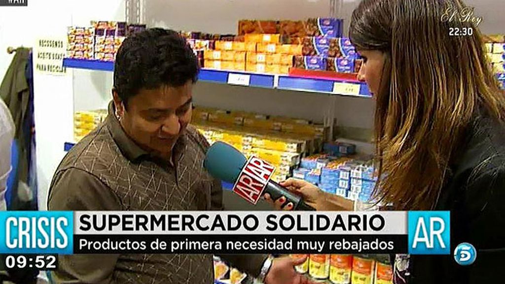 'Resurgir' abre un supermercado solidario con productos de primera necesidad rebajados