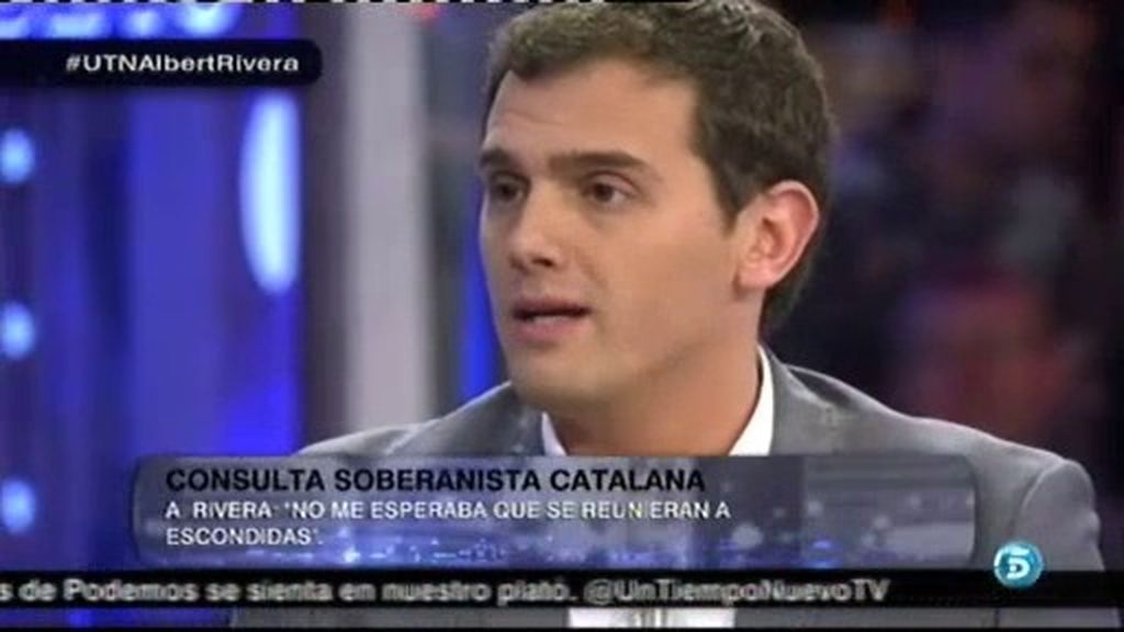 Albert Rivera: "Es incómodo para los que no somos separatistas vivir en Cataluña"