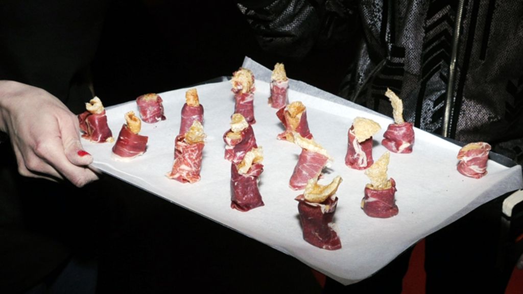 El cátering corría a cargo de Javier Bonet