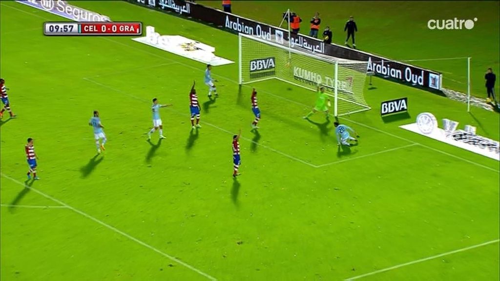 Gol anulado al Celta de Vigo por fuera de juego de Sergi Gómez, acertó el árbitro Gol anulado al Celta de Vigo por fuera de juego de Sergi Gómez, acertó el árbitro