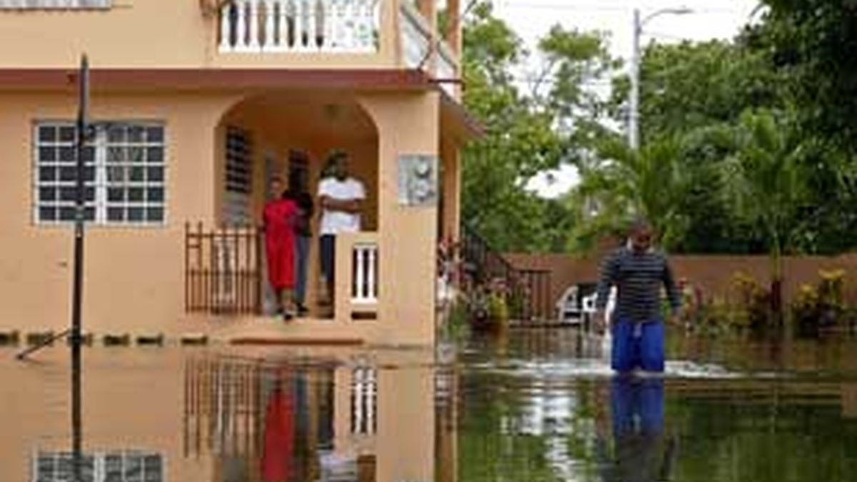 Las consecuencias del paso de Irene por Puerto Rico. Foto: REUTERS