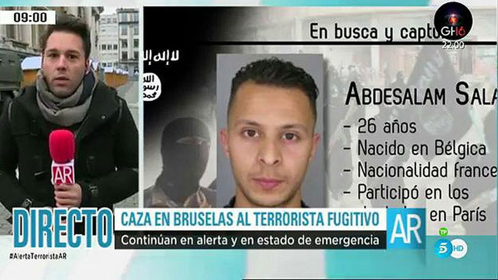 Continúa la "caza al terrorista" en Bruselas