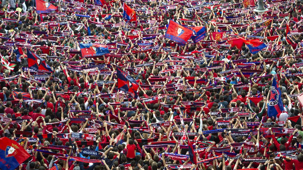 Osasuna celebra a lo grande el ascenso a Primera