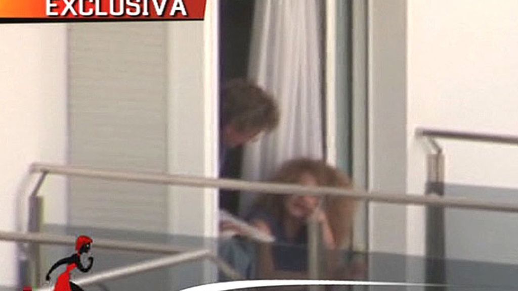 Hannover en la terraza de la clínica