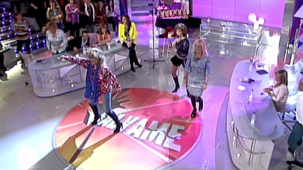 Margarita Seisdedos se cae antes de que su hija entrara en plató