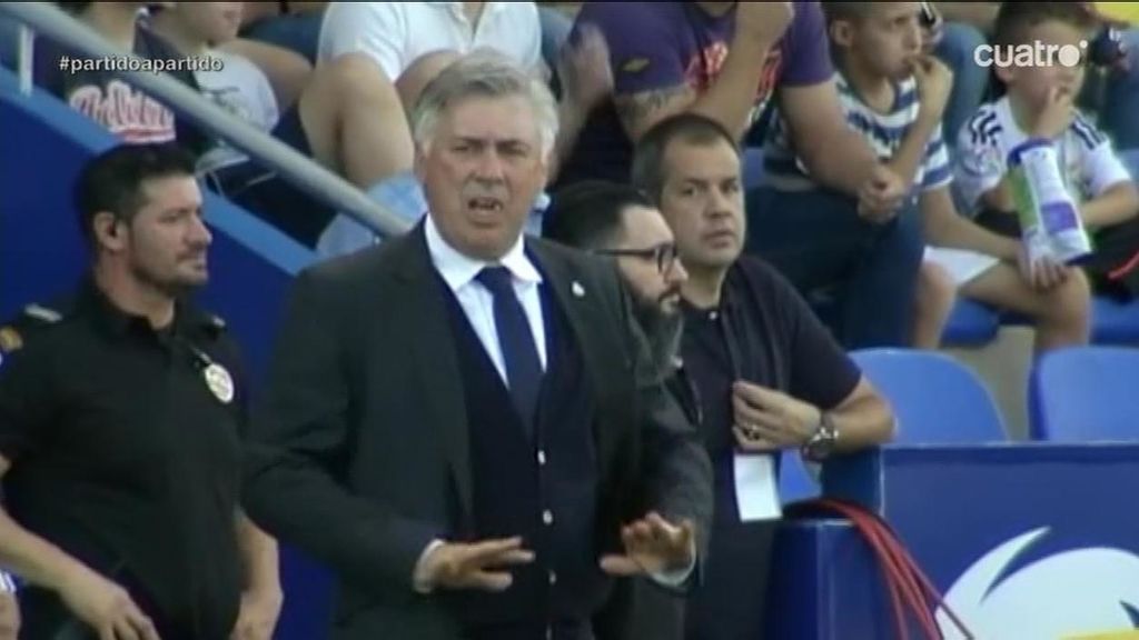 Ancelotti le pide a Cristiano que dosifique durante el partido ante el Levante
