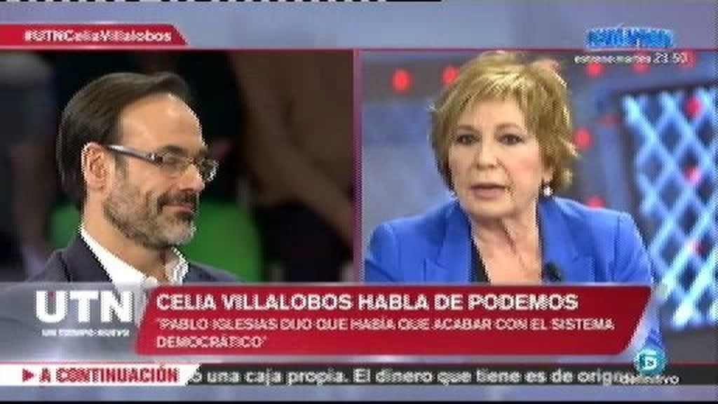 Villalobos: "Yo creo que Rodrigo Rato no se ha llevado un duro que no sea suyo"