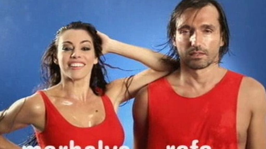 Rafa y Marbeleys...¡se mojan!