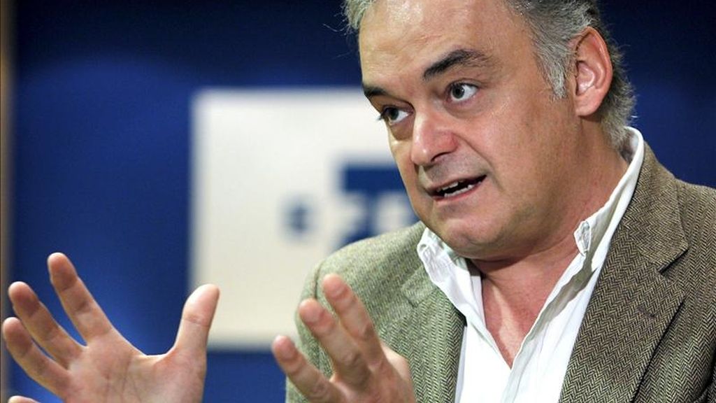 El vicesecretario de Comunicación del PP, Esteban González Pons, durante la entrevista que concedió a Efe. EFE/Archivo