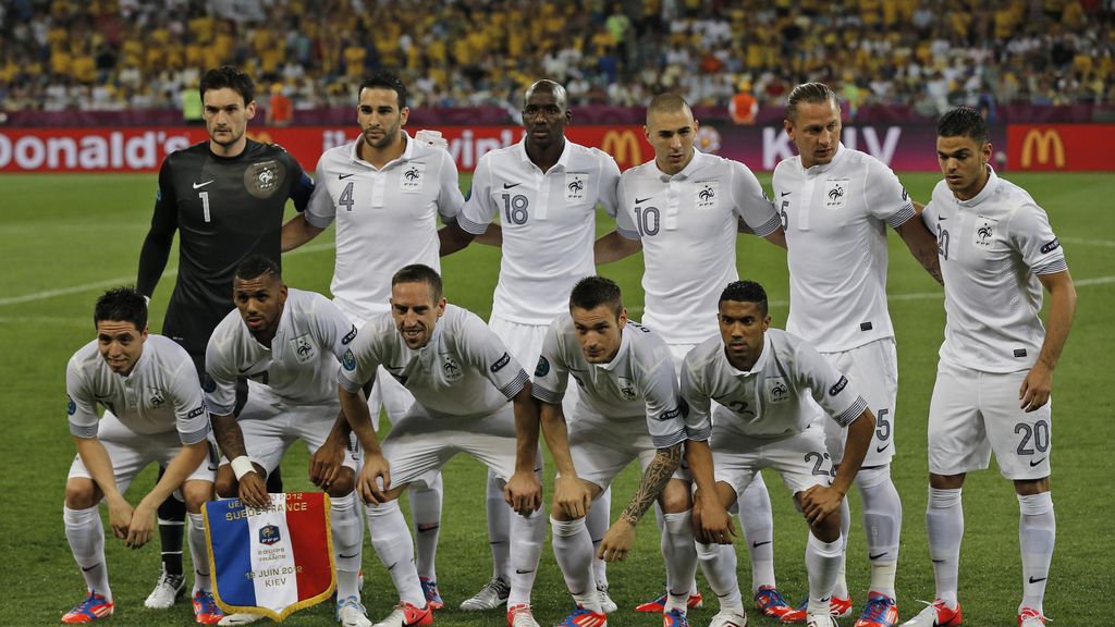 Suecia-Francia, en imágenes