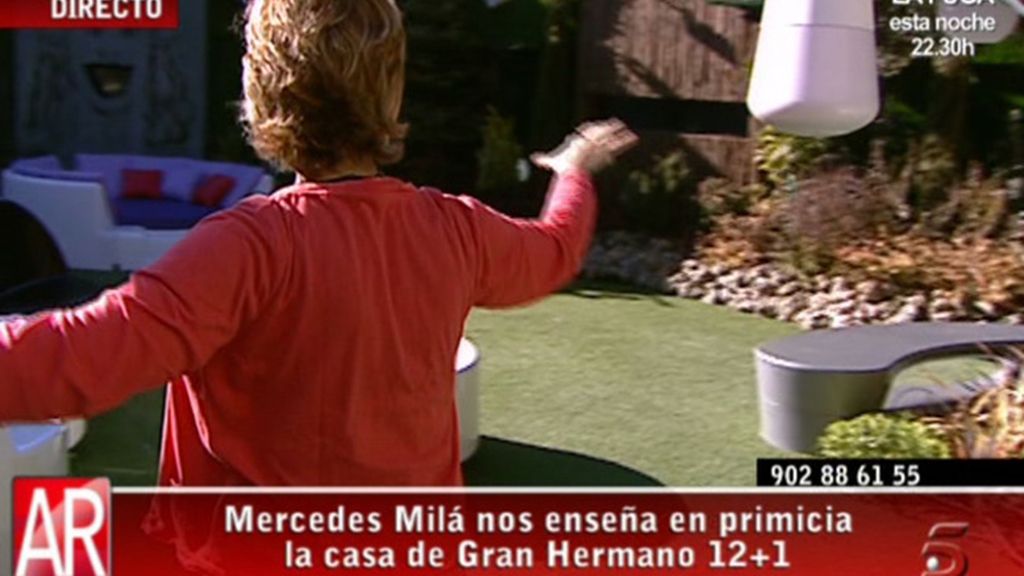 Mercedes Milá nos ha mostrado la casa, en exclusiva