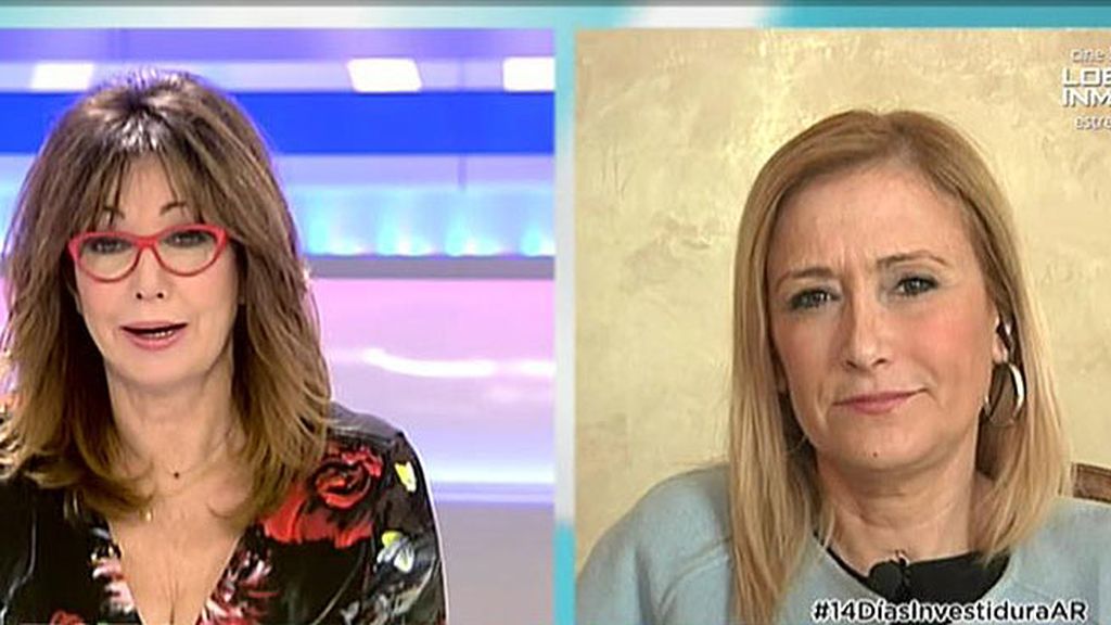 Cristina Cifuentes: "Estoy aquí para recuperar la confianza de los ciudadanos"