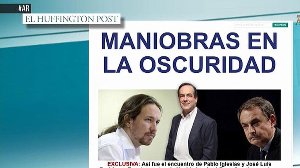 Bono y Rodríguez Zapatero se reúnen con Pablo Iglesias e Iñigo Errejón