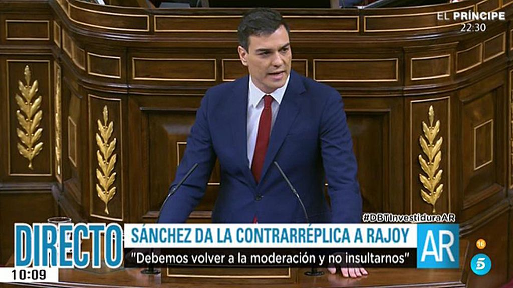 Sánchez, a los diputados populares: "Si soy presidente, les tenderé la mano"