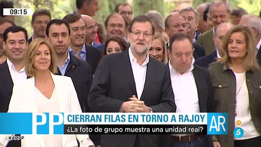 El PP cierra filas en torno a Rajoy